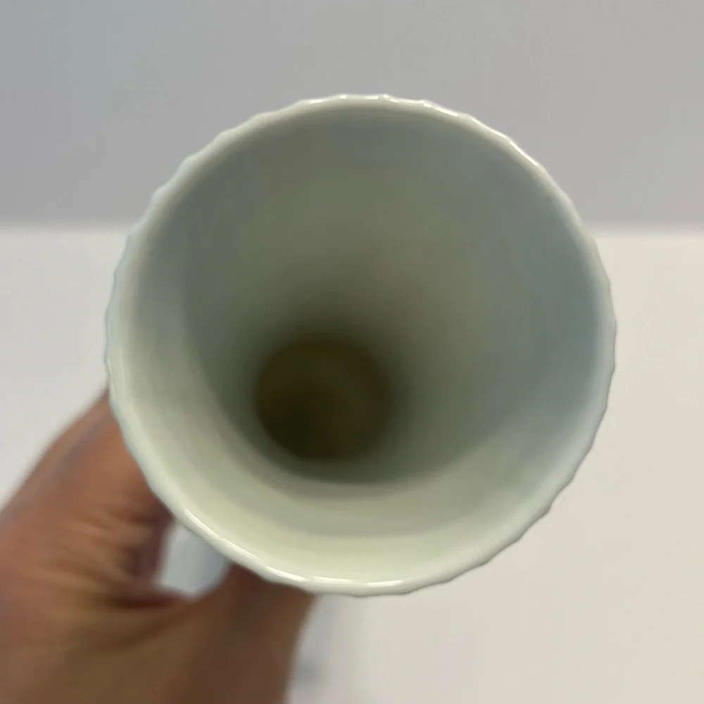 VTG Rosenthal Germany Faceted Striped Vase